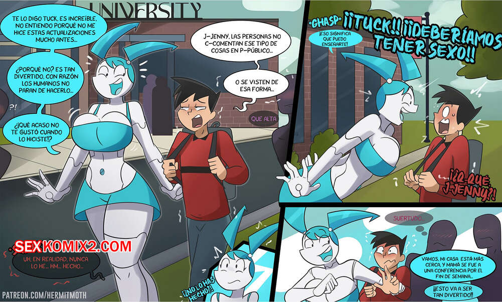 Comic porno My Life as a Teenage Robot. Hermit Moth