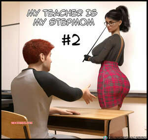 Comic porno My Teacher is My StepMom. Parte 2. Sr Pepper