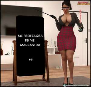 Comic porno My Teacher is My StepMom. Parte 3. Sr Pepper