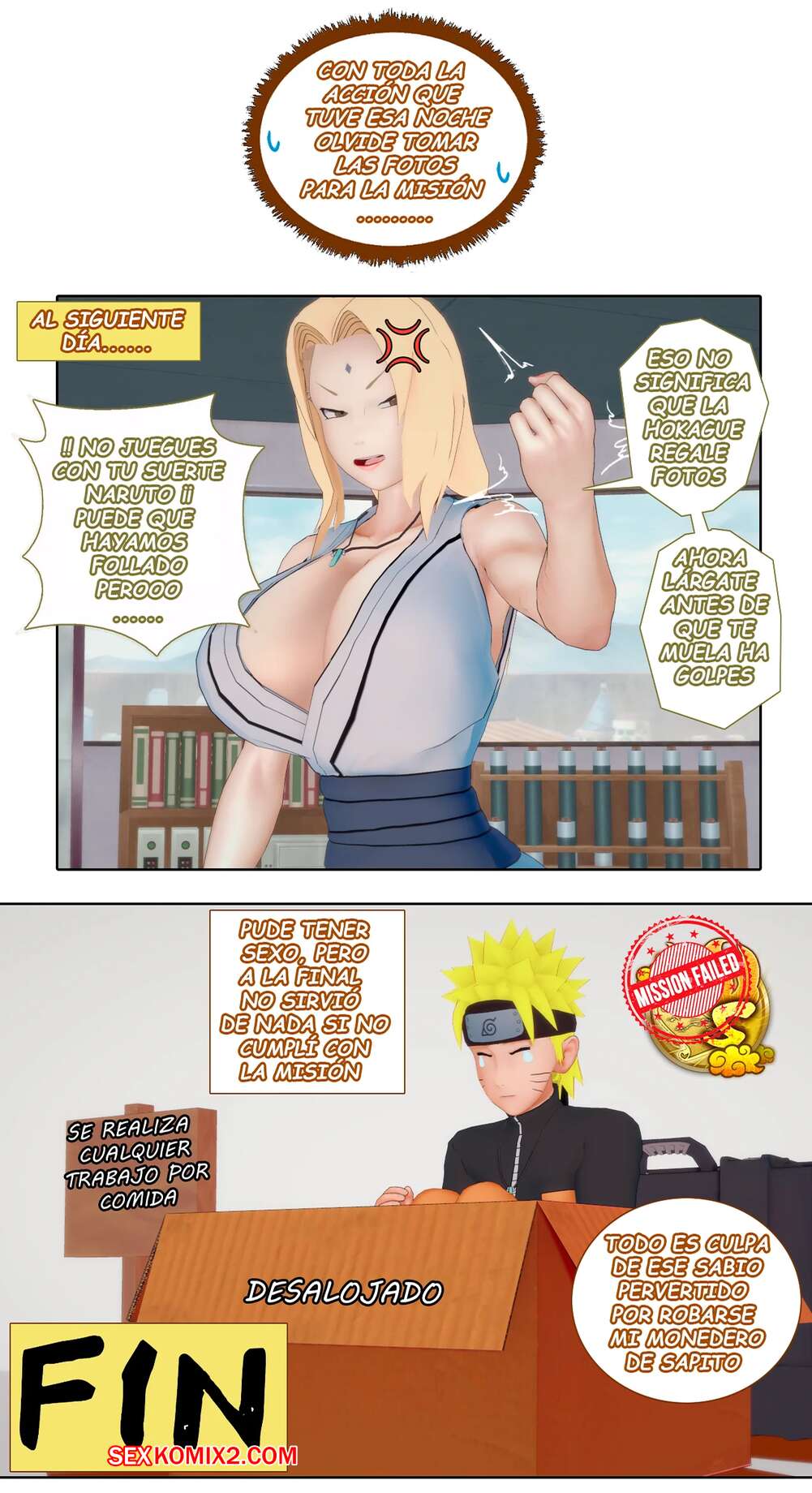 ✅️ Comic porno Naruto x Tsunade. NFTS Waifuz cómico de sexo caliente MILF  Tsunade ✅️ | | Cómics porno con hentai en español solo para adultos |  wporncomics.com