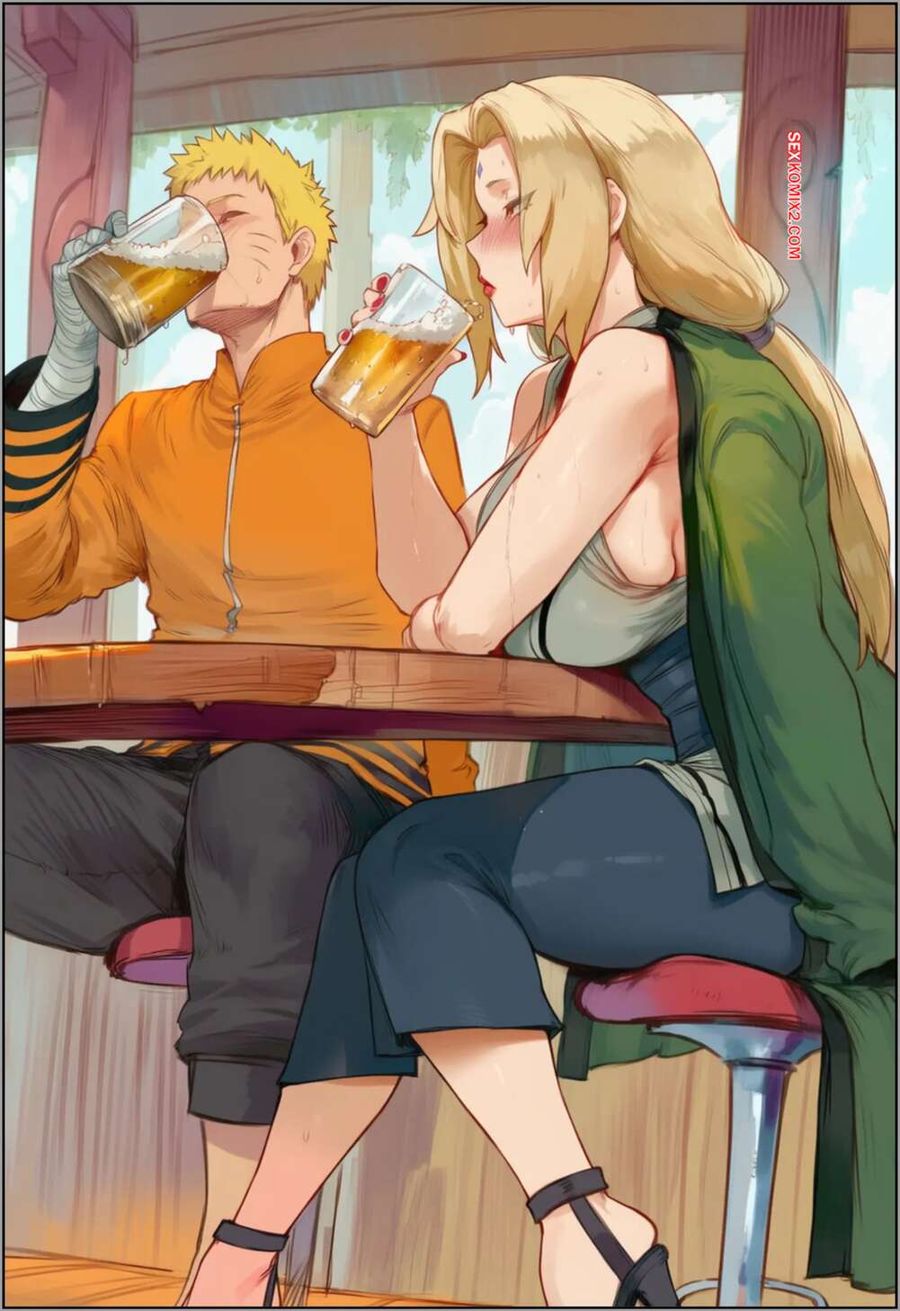 Comic porno Naruto X Tsunade. Swirlinghawk