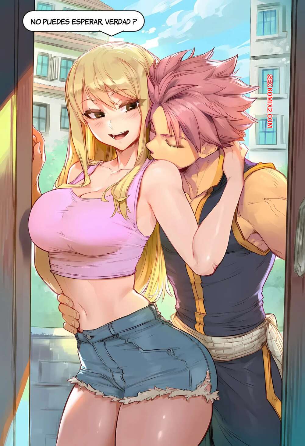 Comic porno Natsu x Lucy. Aksn