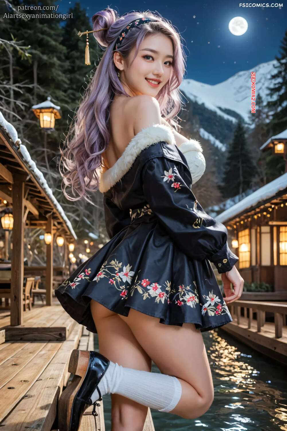 Comic porno New Year Festival. AiASAG