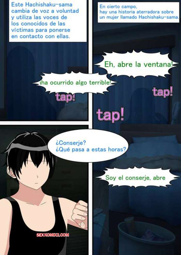 Comic porno No hay escapatoria de Hachishaku sama. MyuneShrinker.