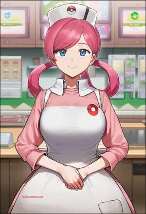 Comic porno Nurse Joy. Nakanaka Nana