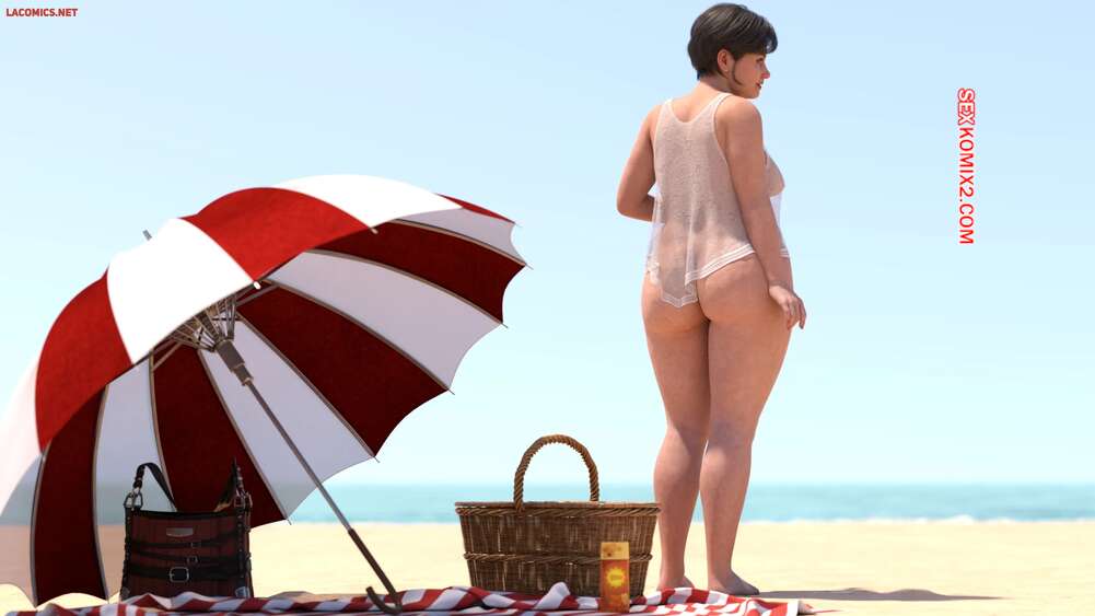 Comic porno On The Beach With Mrs Butler. JayyBoww