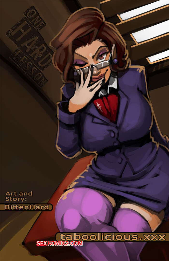 Comic porno One HARD LESSON. Taboolicious.