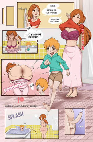 Comic porno ORIHIME x KAZUI. bath time. LEDO. Comic porno ORIHIME x KAZUI. bath time. LEDO.