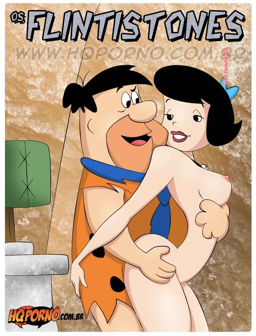 Comic porno Os Flintistones. Parte 1. HQPorno