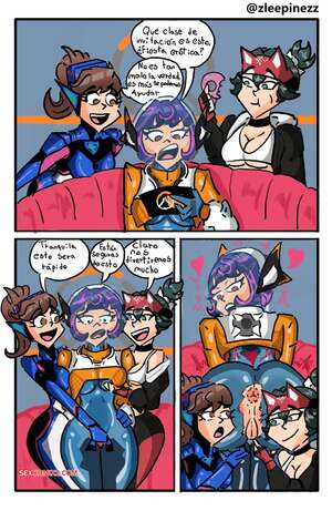 Comic porno Overwach Hub. Zleepinezz