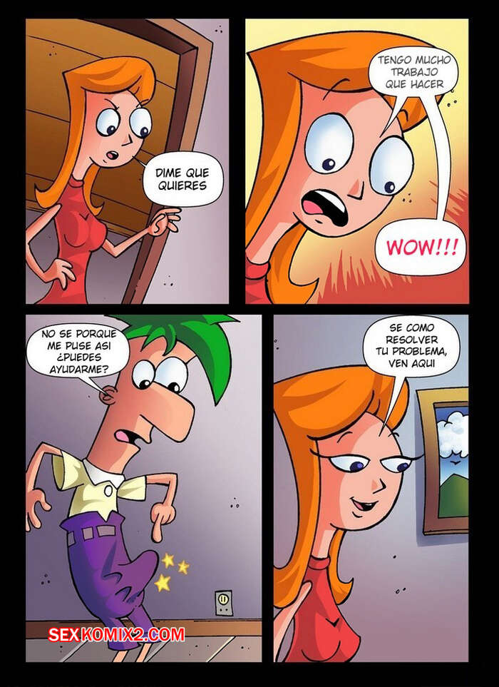 Comic porno PHINEAS and FERB. Help. Drawnsex.