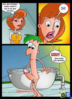 Comic porno PHINEAS and FERB. MOM Treasure. Drawnsex.