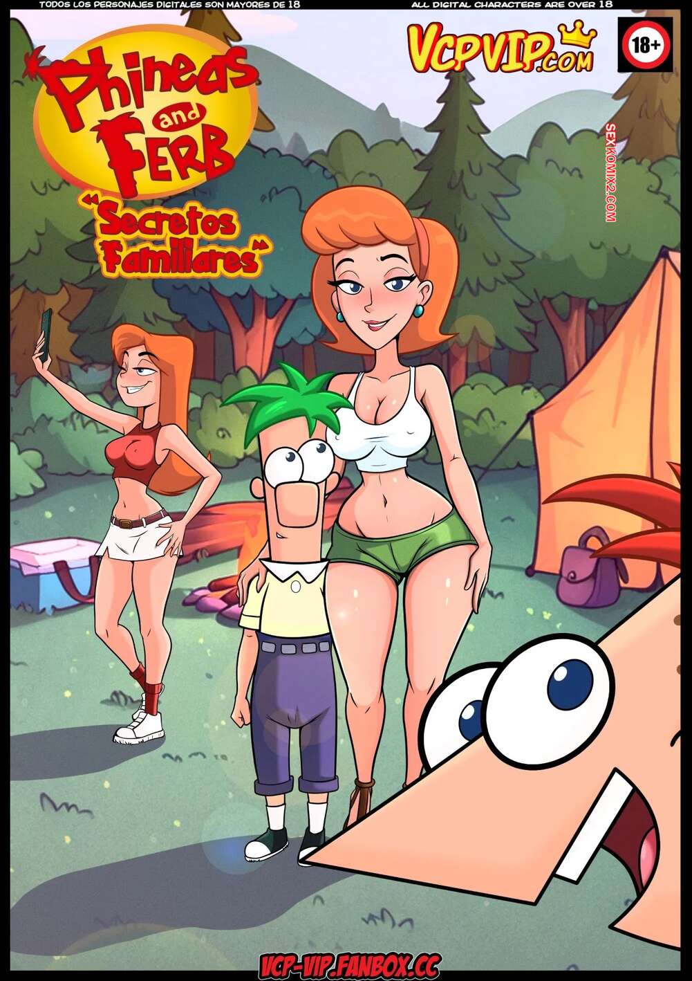 Comic porno Phineas y Ferb. Secretos Familiares. VcpVip