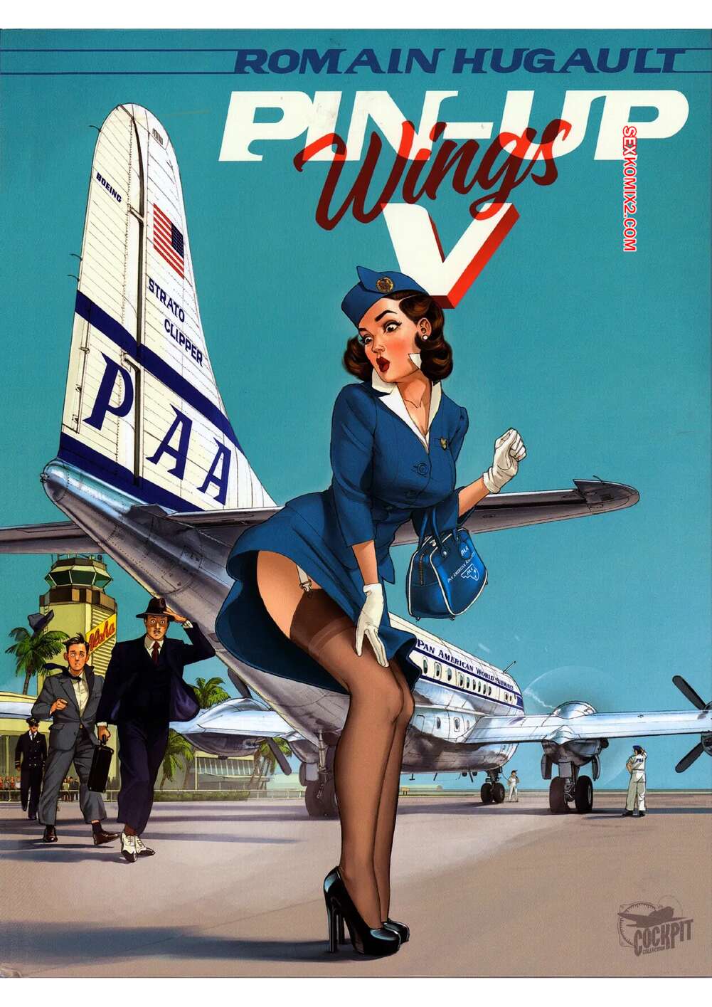 Comic porno Pin Up Wings 5. Romain Hugault.