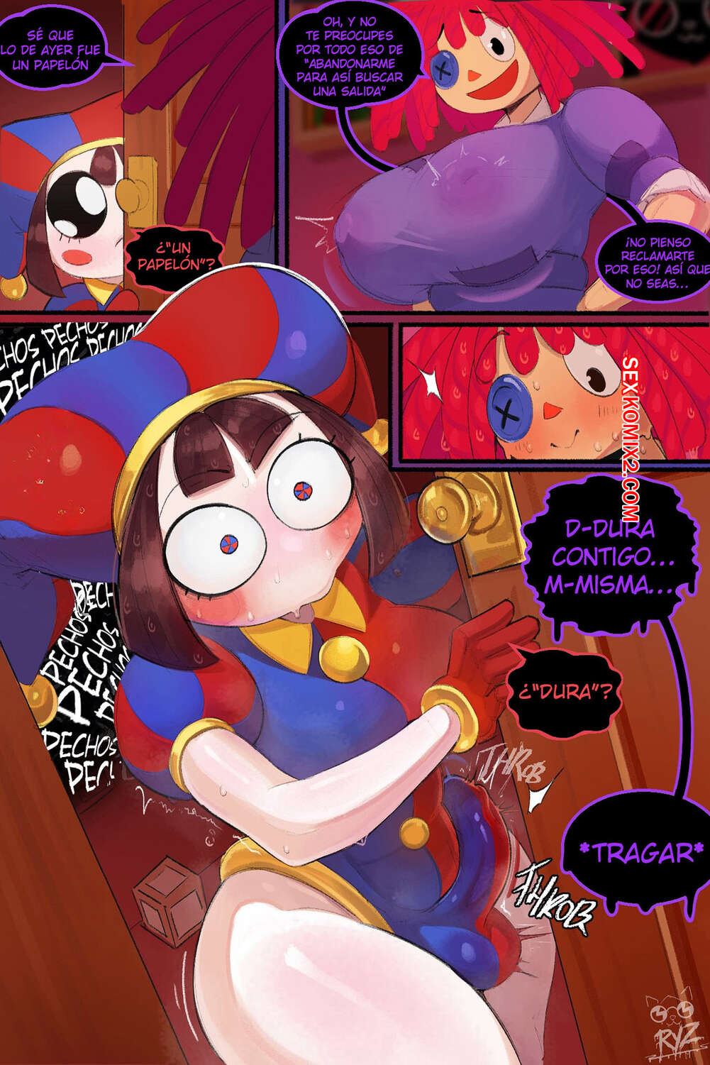 Comic porno POMNI and RAGATHAS Anti Abstraction methods. RyzRyz.