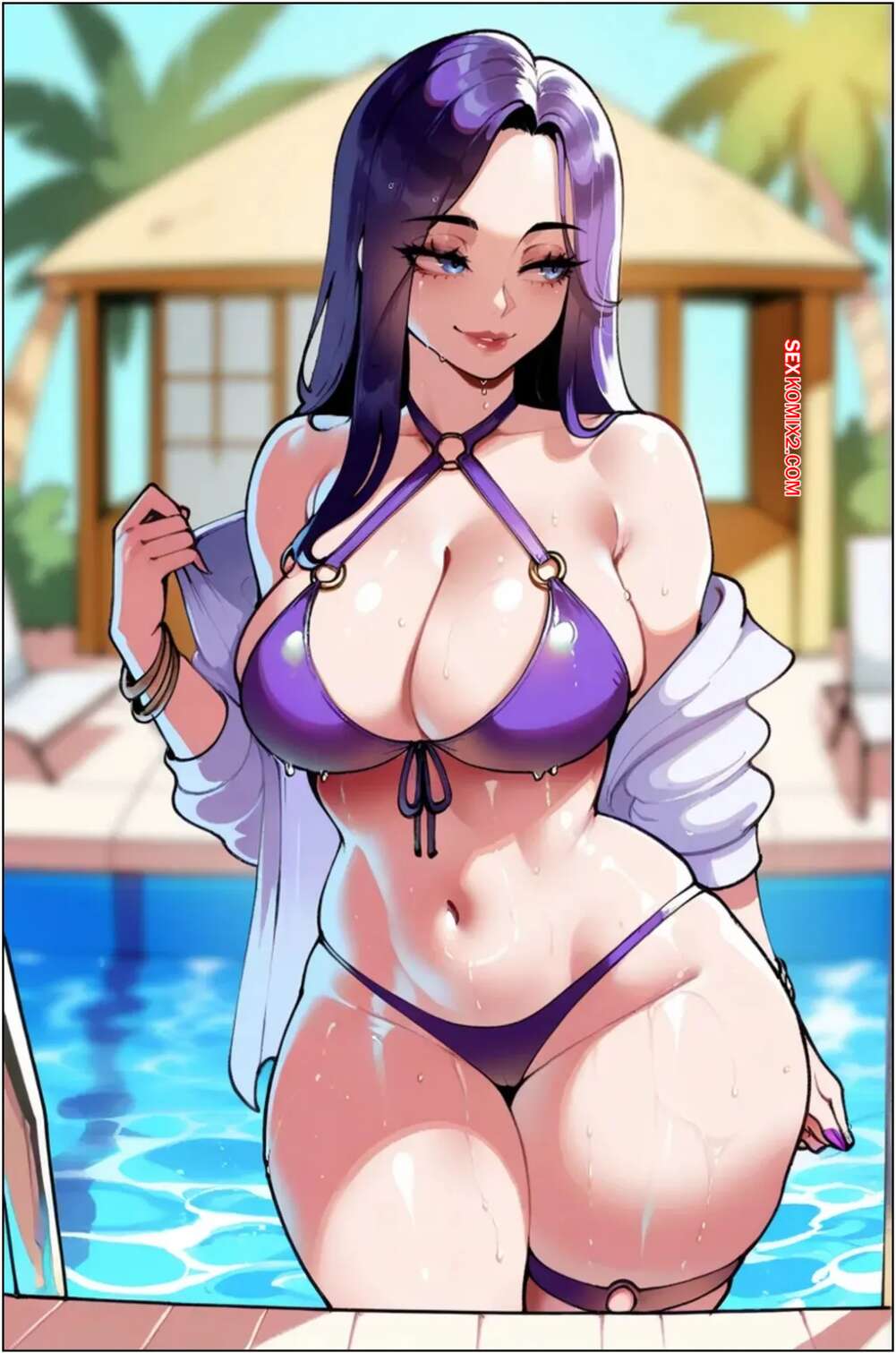Comic porno Pool Party Caitlyn. Sixsix201