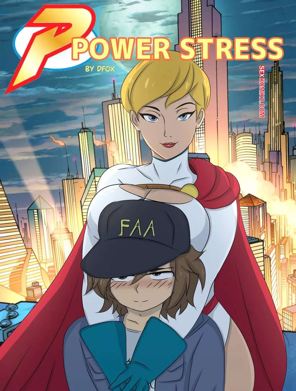 Comic porno POWER Stress. D Fox.