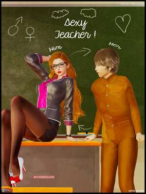 Comic porno Profesora Sexy. Hevn