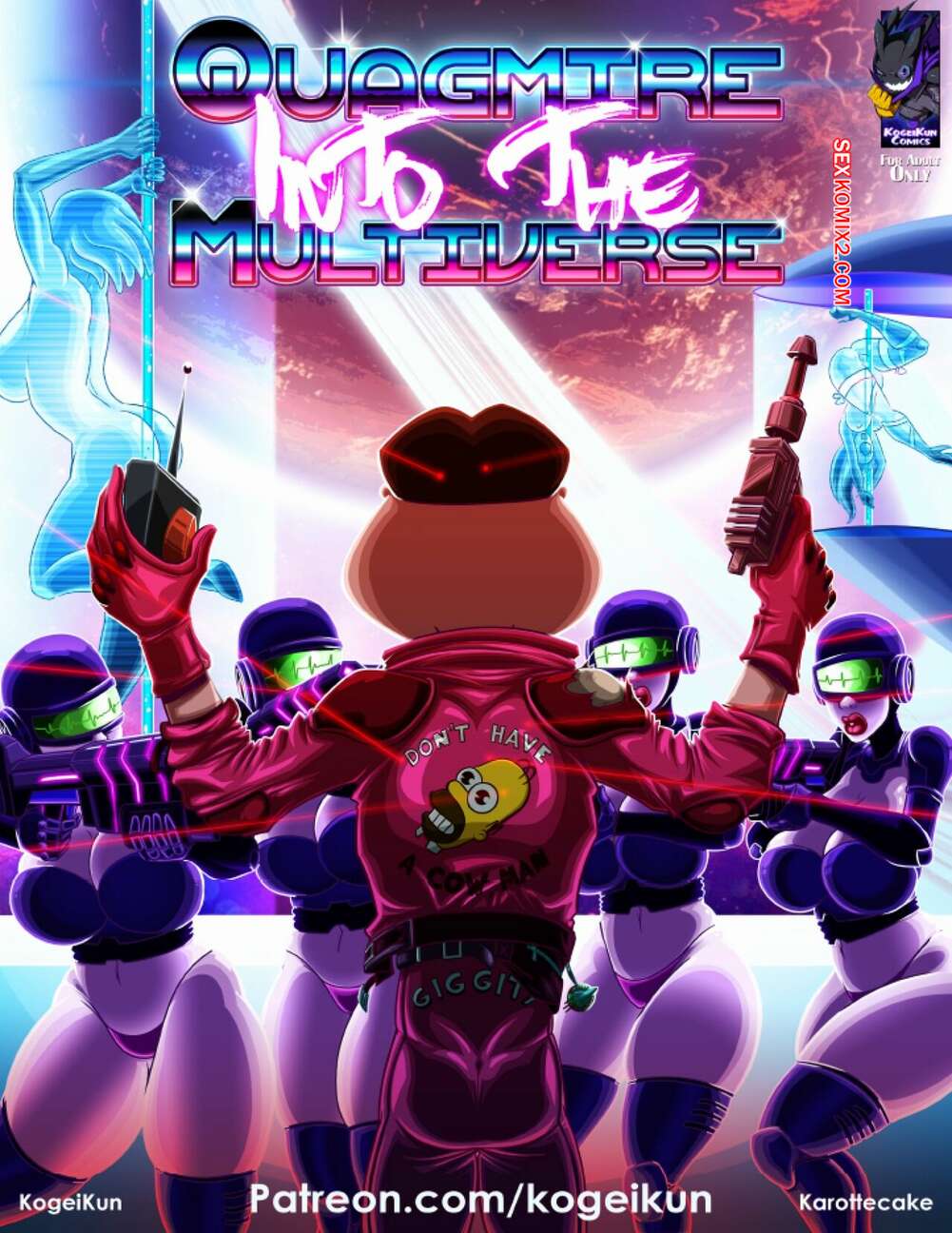 Comic porno QUAGMIRE into The MULTIVERSE. Parte 1. Kogeikun