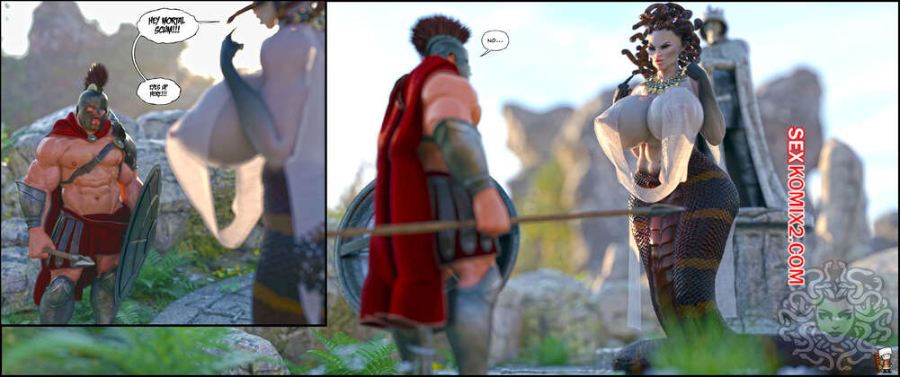 Comic porno Queen Of The Gorgans. GashousesushiArt.