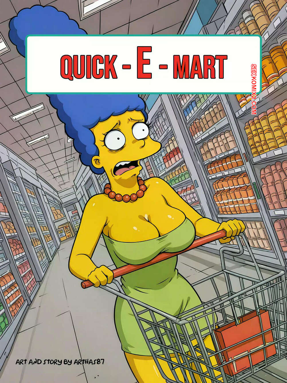 Comic porno Quick E MART. Ventzx.