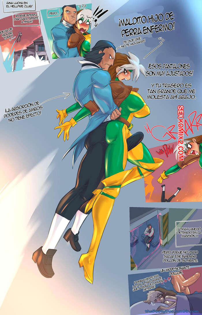 Comic porno Rated XMEN. Fred Perry.