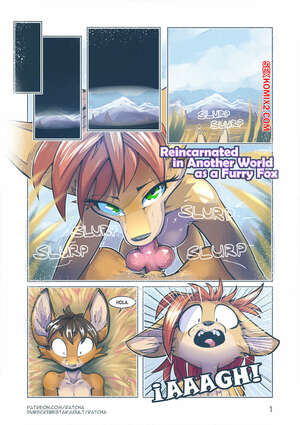 Comic porno REINCARNATED in another World as a FURRY FOX. Ratcha.