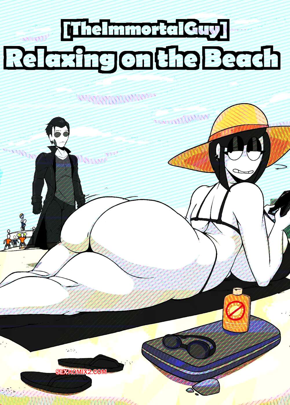 Comic porno Relaxing on the Beach. TheImmortalGuy