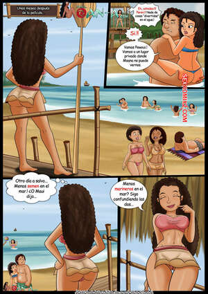 Comic porno RETURN. Parte 1. Moana.