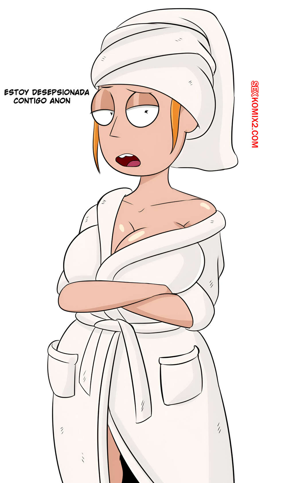 Comic porno RICK and MORTY. Spakka5.