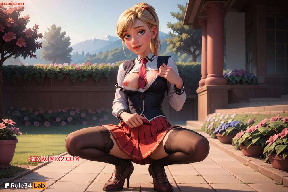 Comic porno Riley Andersen in a Bible Black Uniform. Rule34Lab