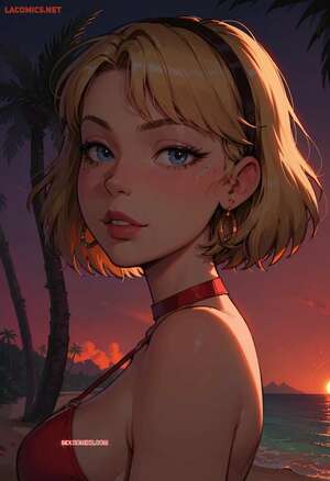 Comic porno Rita Loud on the Beach. LowFireStudios