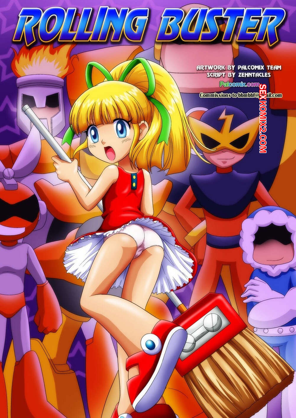 Comic porno ROLLING Buster. Parte 1. Palcomix.