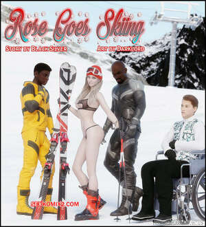Comic porno ROSE goes SKIING. DarkLord.