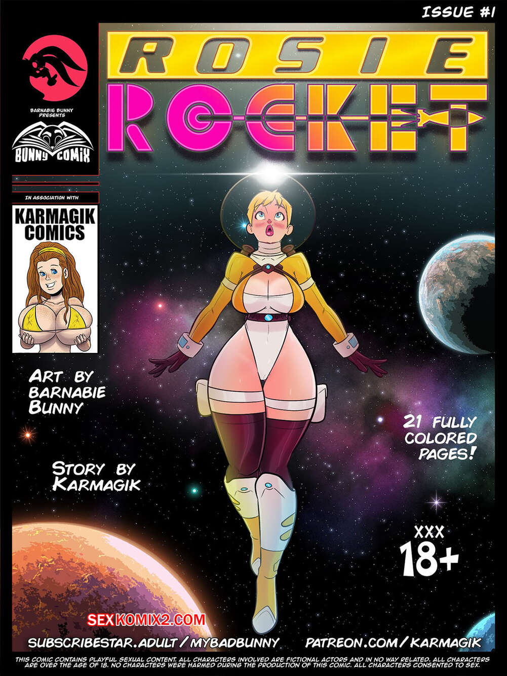 ✅️ Comic porno ROSIE ROCKET. MyBadBunny. cómico de sexo rubia tetona  caliente | Comics porno en español solo para adultos | sexkomix2.com