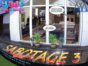 Comic porno SABOTAGE. Parte 3. Y3DF.