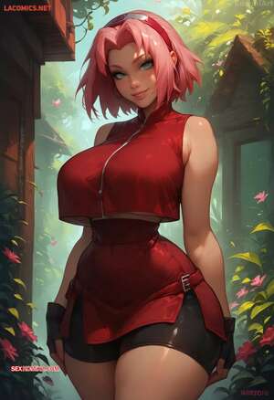 Comic porno Sakura. EdenAiArt