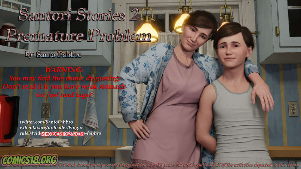 Comic porno SANTORI Stories. Parte 2. Santo Fabbro