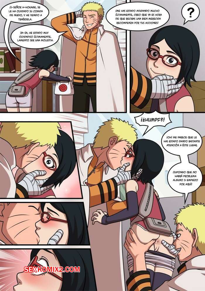 Comic porno SARADA  NARUTO. Incognitymous.