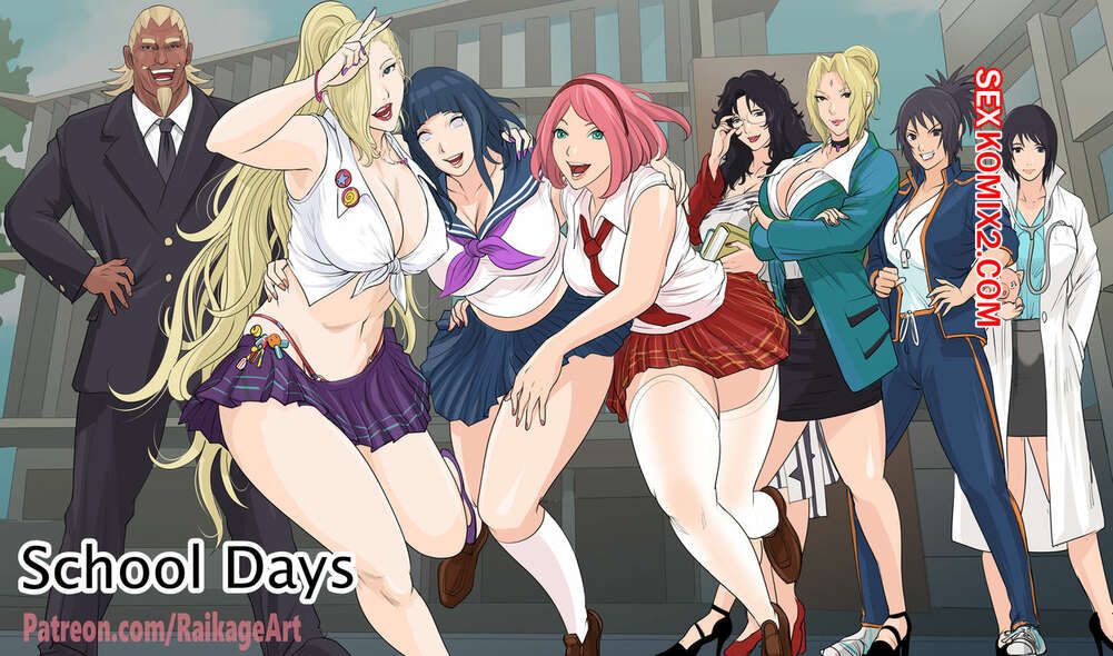 Comic porno SCHOOL Days. RaikageArt.