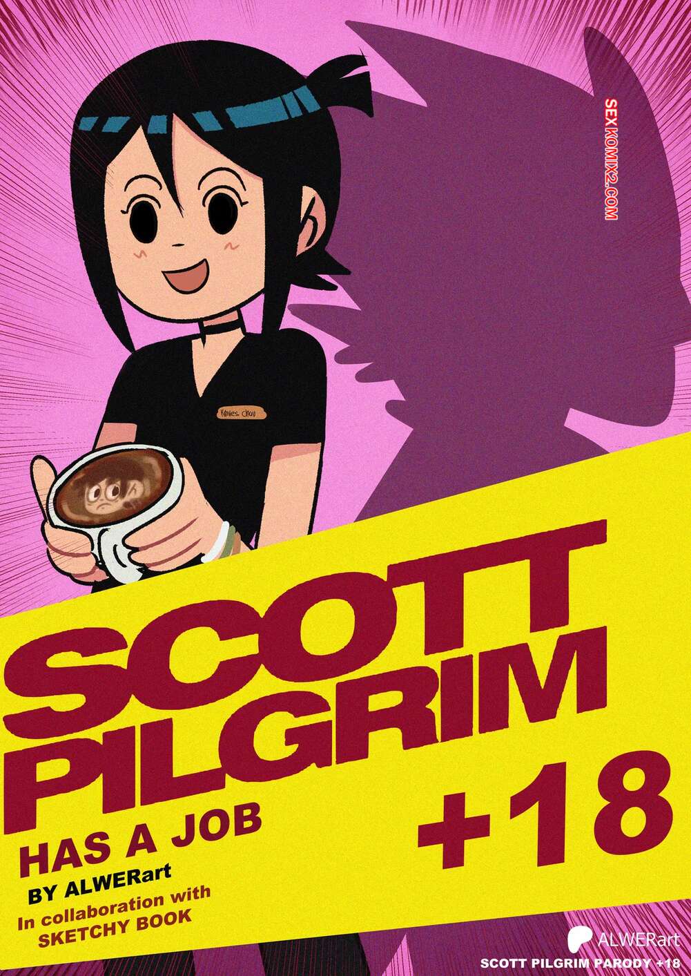 Comic porno Scott pilgrim tiene Trabajo. ALWERart.