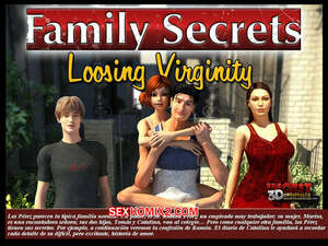 Comic porno Secretos Familiares 1. PERDIENDO la VIRGINIDAD. Incestchronicles3d.