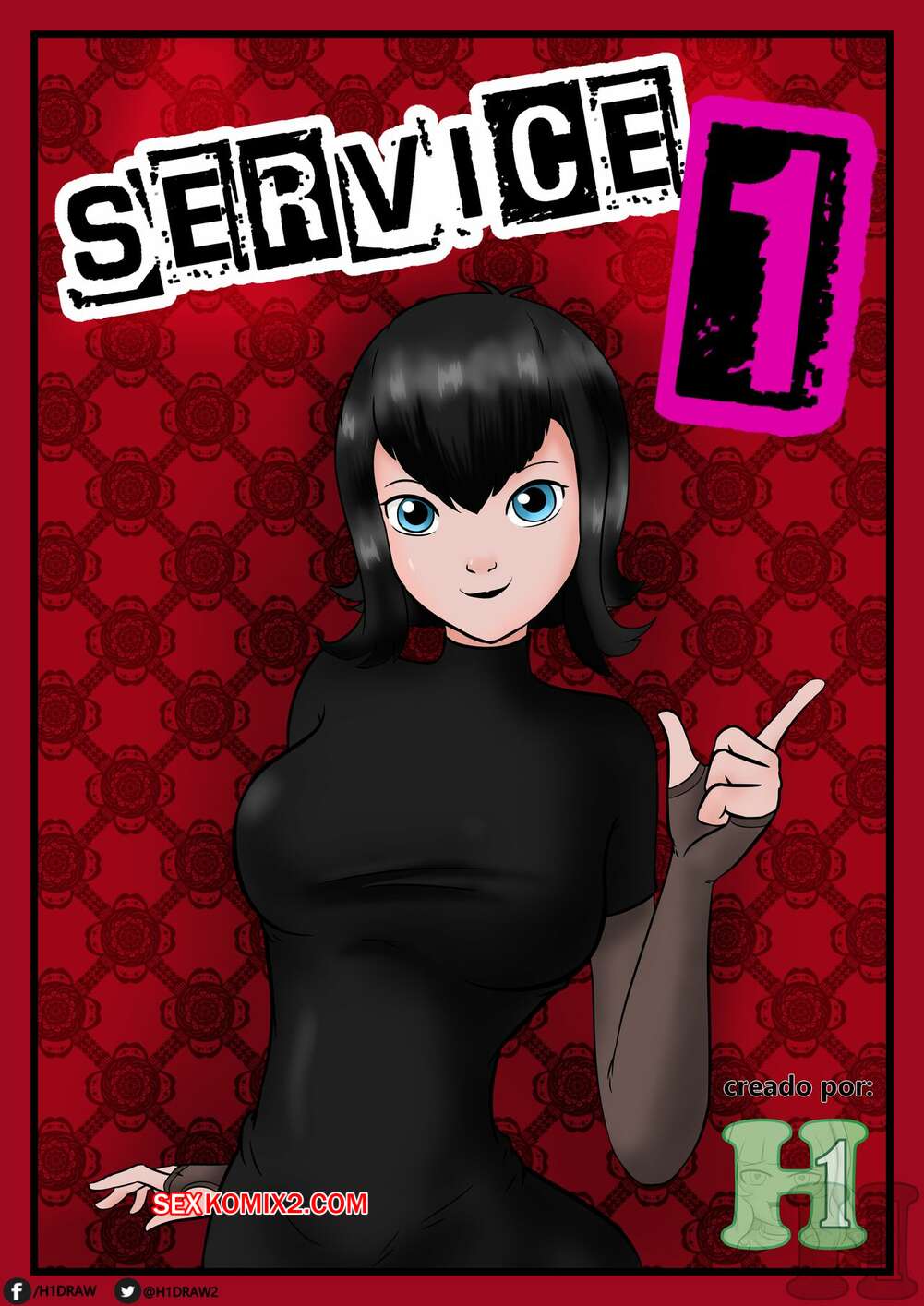 Comic porno SERVICE 1. H1.