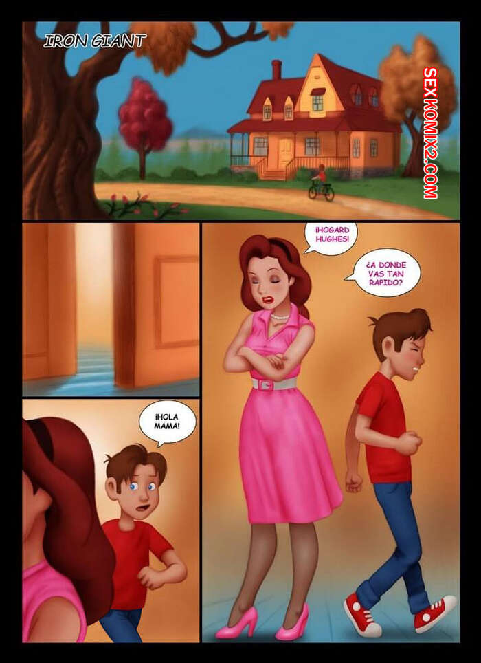 Comic porno SEXY MOM from Iron Giant. Tentaculeo.
