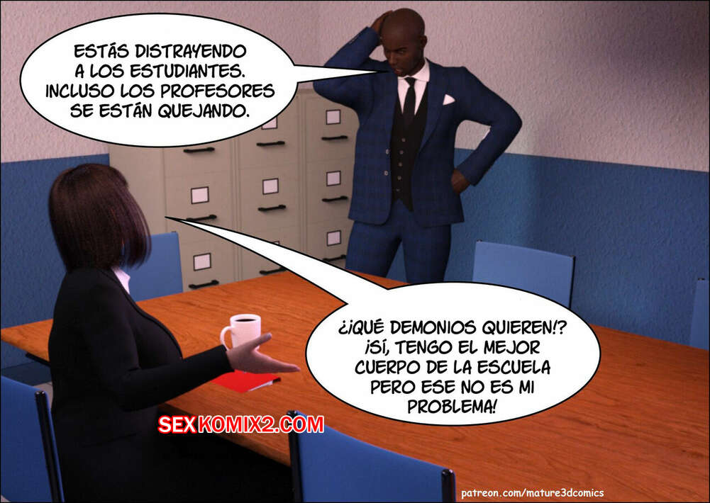 Comic porno SEXY TEACHER. Mature3Dcomics.
