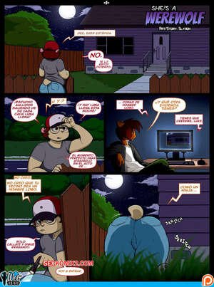 Comic porno Shes a WEREWOLF. Slypon.