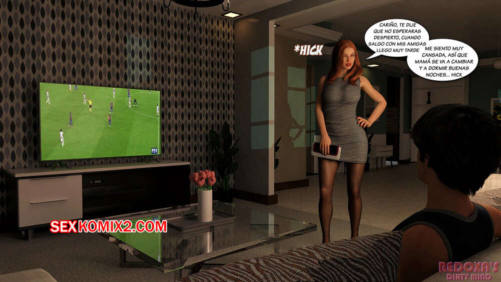 Comic porno SON MOM and Aunt. Redoxa.