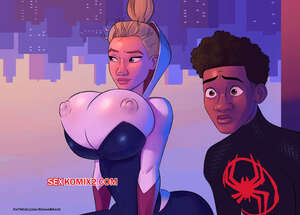 Comic porno SPIDERVERSE +18. Emmabrave. Comic porno SPIDERVERSE +18. Emmabrave.