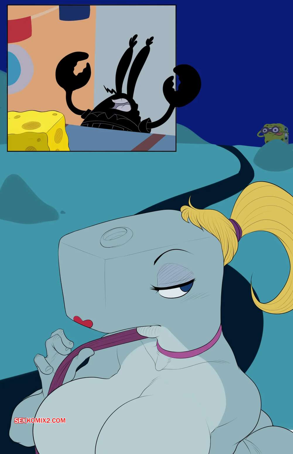 Comic porno Spongebob Squarepants. Cancelled Pearl Comic. Detnox.