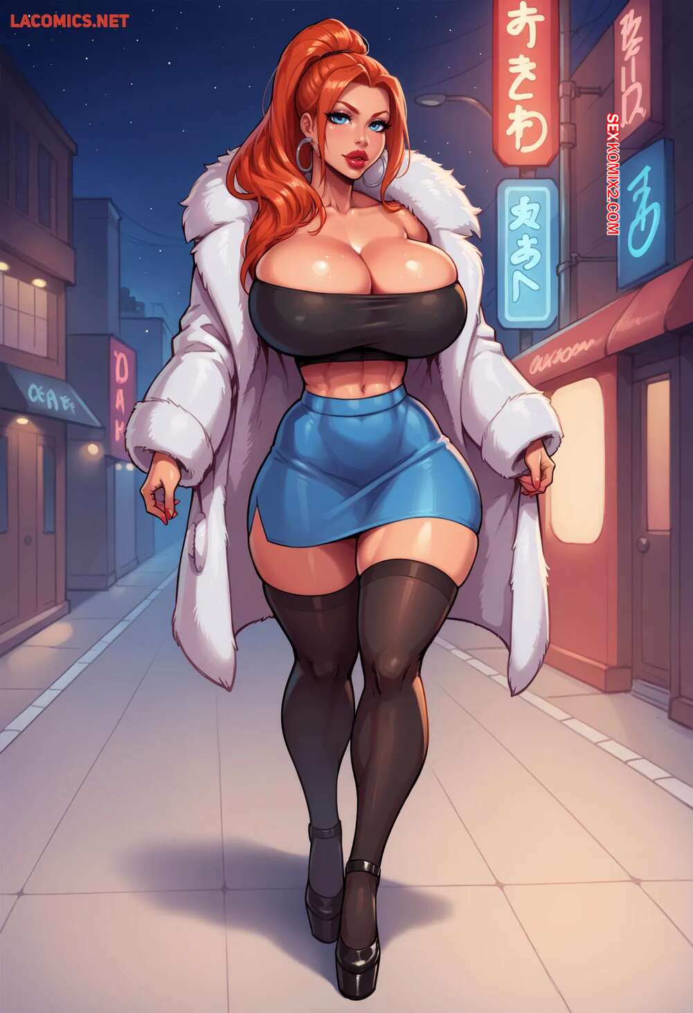 Comic porno Stacey picks up a new client. Dartzai